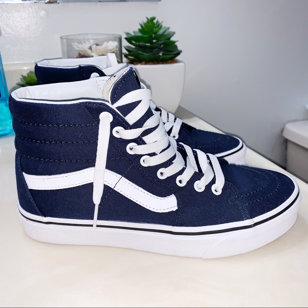 Navy Hightop Vans